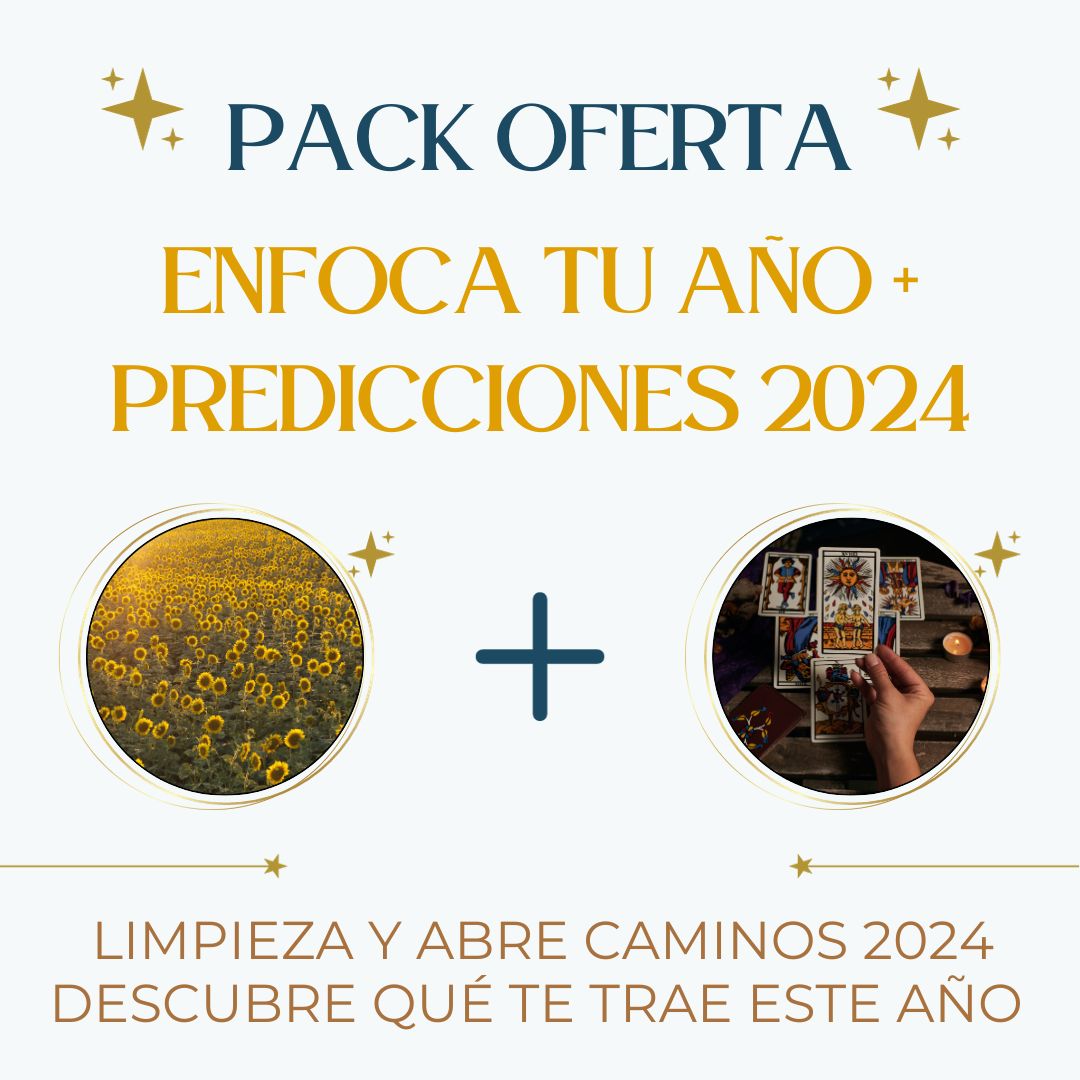 PACK ENFOCA TU AÑO Y PREDICCIONES 2024